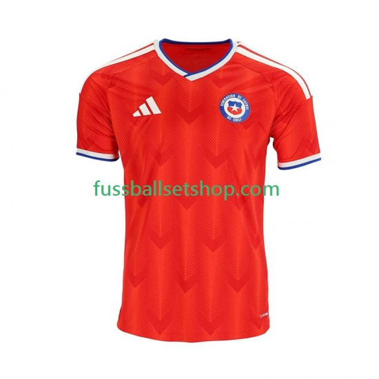 Günstige Fußball Trikotsatz Chile Herren Heimtrikot 2026 Kurzarm