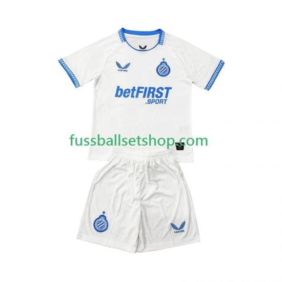 Günstige Fußball Trikotsatz Club Brugge Kinder Auswärtstrikot 2025-2026 Kurzarm