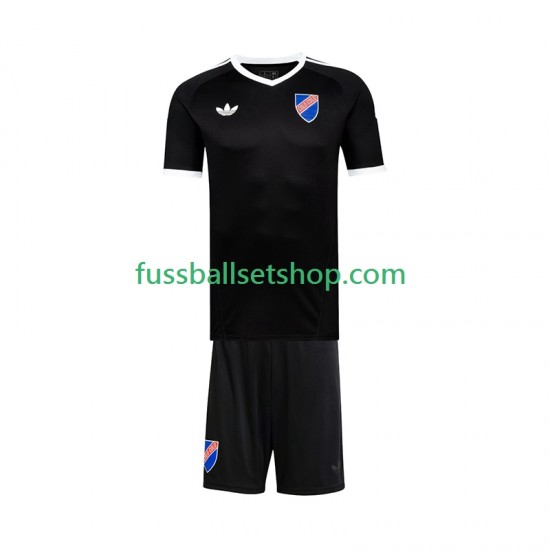 Günstige Fußball Trikotsatz Colo-Colo Centenary Torwart Kinder Heimtrikot 2025-2026 Kurzarm