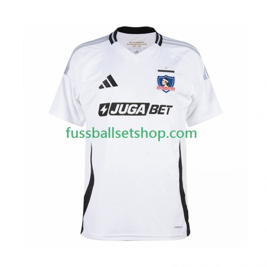 Günstige Fußball Trikotsatz Colo-Colo Herren Heimtrikot 2025-2026 Kurzarm