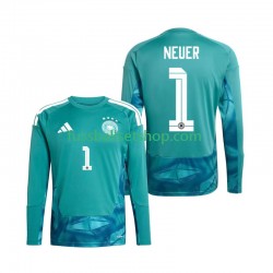 Günstige Fußball Trikotsatz Deutschland Manuel Neuer 1 Torwart Herren Heimtrikot World Cup 2026 Langarm