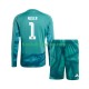 Günstige Fußball Trikotsatz Deutschland Manuel Neuer 1 Torwart Kinder Heimtrikot World Cup 2026 Langarm