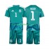 Günstige Fußball Trikotsatz Deutschland Manuel Neuer 1 Torwart Kinder Heimtrikot World Cup 2026 Kurzarm