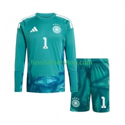 Günstige Fußball Trikotsatz Deutschland Oliver Baumann 1 Torwart Kinder Heimtrikot World Cup 2026 Langarm