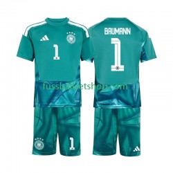 Günstige Fußball Trikotsatz Deutschland Oliver Baumann 1 Torwart Kinder Heimtrikot World Cup 2026 Kurzarm