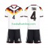 Günstige Fußball Trikotsatz Deutschland Jonathan Tah 4 Kinder Heimtrikot World Cup 2026 Kurzarm