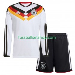 Günstige Fußball Trikotsatz Deutschland Kinder Heimtrikot World Cup 2026 Langarm