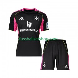 Günstige Fußball Trikotsatz Hamburger SV Kinder Ausweichtrikot 2025-2026 Kurzarm
