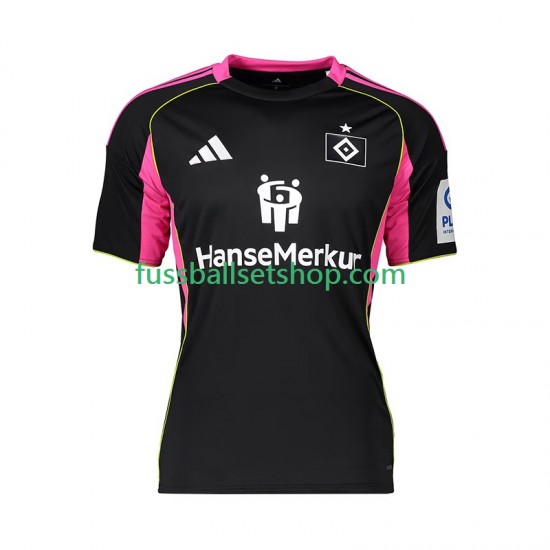 Günstige Fußball Trikotsatz Hamburger SV Herren Ausweichtrikot 2025-2026 Kurzarm