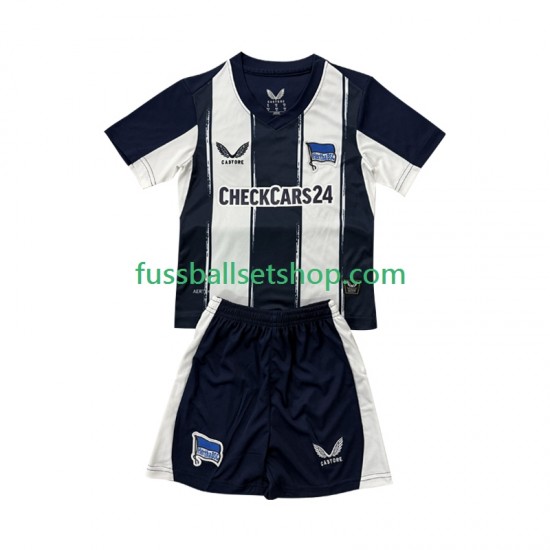 Günstige Fußball Trikotsatz Hertha BSC Kinder Heimtrikot 2025-2026 Kurzarm