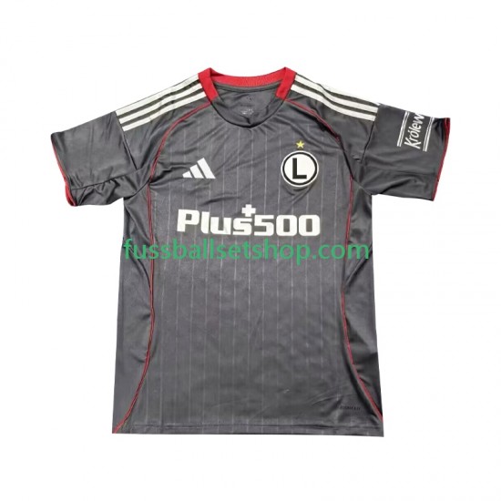 Günstige Fußball Trikotsatz Legia Warsaw Herren Ausweichtrikot 2025-2026 Kurzarm
