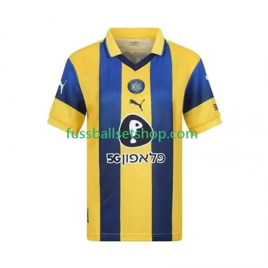 Günstige Fußball Trikotsatz Maccabi Tel Aviv Herren Heimtrikot 2025-2026 Kurzarm