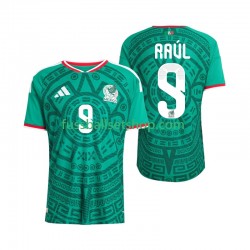 Günstige Fußball Trikotsatz Mexiko Raul Jimenez 9 Herren Heimtrikot World Cup 2026 Kurzarm