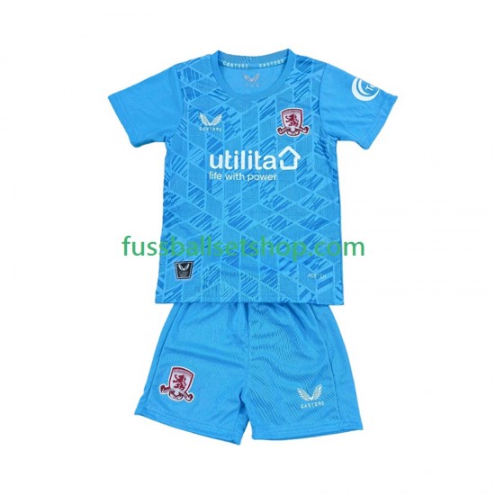 Günstige Fußball Trikotsatz Middlesbrough Torwart Kinder Heimtrikot 2025-2026 Kurzarm