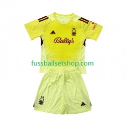 Günstige Fußball Trikotsatz Nottingham Forest Torwart Kinder Heimtrikot 2025-2026 Kurzarm