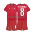 Günstige Fußball Trikotsatz Portugal Bruno Fernandes 8 Kinder Heimtrikot World Cup 2026 Kurzarm
