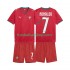 Günstige Fußball Trikotsatz Portugal Cristiano Ronaldo 7 Kinder Heimtrikot World Cup 2026 Kurzarm