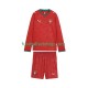 Günstige Fußball Trikotsatz Portugal Kinder Heimtrikot World Cup 2026 Langarm