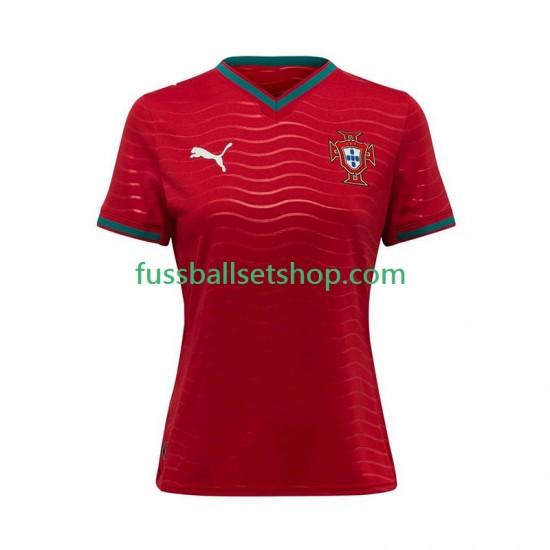 Günstige Fußball Trikotsatz Portugal Frauen Heimtrikot World Cup 2026 Kurzarm