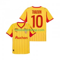 Günstige Fußball Trikotsatz RC Lens Florian Thauvin 10 Herren Heimtrikot 2025-2026 Kurzarm