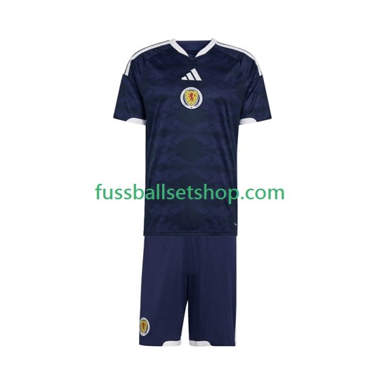 Günstige Fußball Trikotsatz Schottland Kinder Heimtrikot 2026 Kurzarm