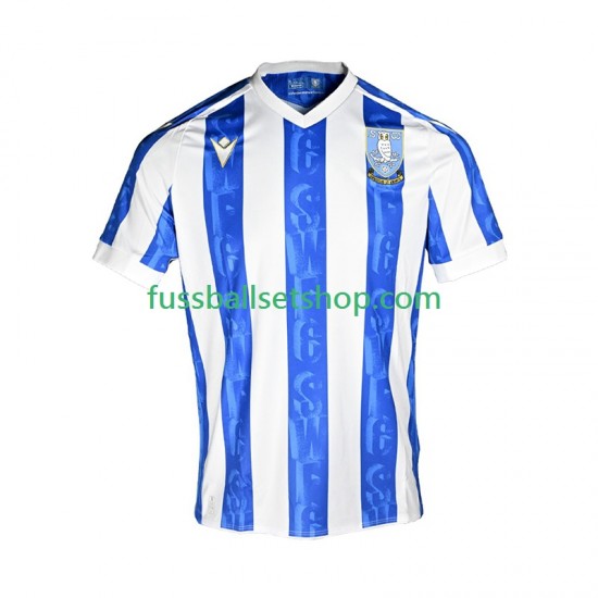Günstige Fußball Trikotsatz Sheffield Wednesday Herren Heimtrikot 2025-2026 Kurzarm