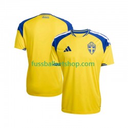 Günstige Fußball Trikotsatz Schweden Herren Heimtrikot 2026 Kurzarm