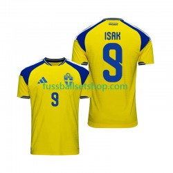 Günstige Fußball Trikotsatz Schweden Isak 9 Herren Heimtrikot 2026 Kurzarm