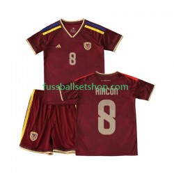 Günstige Fußball Trikotsatz Venezuela Tomas Rincon 8 Kinder Heimtrikot 2026 Kurzarm