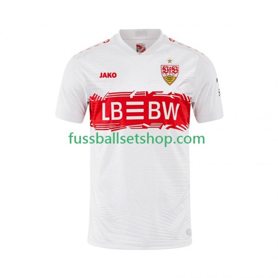 Günstige Fußball Trikotsatz VfB Stuttgart Herren Heimtrikot 2025-2026 Kurzarm