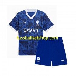 Günstige Fußball Trikotsatz Al-Hilal Kinder Heimtrikot 2024-2025 Kurzarm