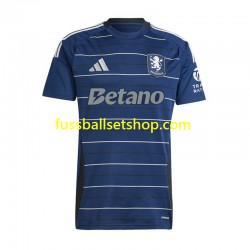 Günstige Fußball Trikotsatz Aston Villa Herren Ausweichtrikot 2024-2025 Kurzarm