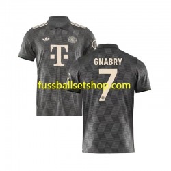 Günstige Fußball Trikotsatz FC Bayern München GNABRY 7 Octoberfest Herren Viertestrikot 2024-2025 Kurzarm