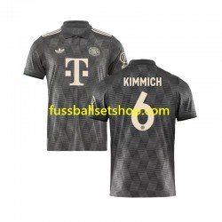 Günstige Fußball Trikotsatz FC Bayern München KIMMICH 6 Octoberfest Herren Viertestrikot 2024-2025 Kurzarm
