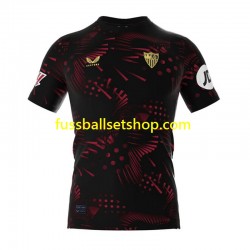 Günstige Fußball Trikotsatz FC Sevilla Herren Ausweichtrikot 2024-2025 Kurzarm