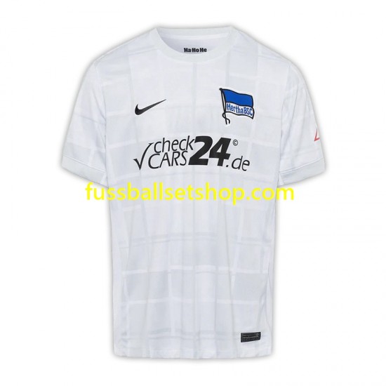 Günstige Fußball Trikotsatz Hertha BSC Herren Viertestrikot 2024-2025 Kurzarm