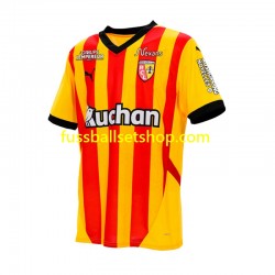 Günstige Fußball Trikotsatz RC Lens Herren Heimtrikot 2024-2025 Kurzarm