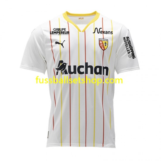 Günstige Fußball Trikotsatz RC Lens Herren Ausweichtrikot 2024-2025 Kurzarm