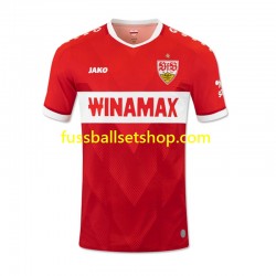 Günstige Fußball Trikotsatz VfB Stuttgart Herren Auswärtstrikot 2024-2025 Kurzarm