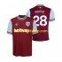 Günstige Fußball Trikotsatz West Ham United SOUCEK 28 Herren Heimtrikot 2024-2025 Kurzarm