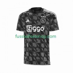 Günstige Fußball Trikotsatz Ajax Amsterdam Herren Ausweichtrikot 2023-2024 Kurzarm