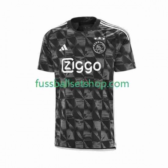 Günstige Fußball Trikotsatz Ajax Amsterdam Herren Ausweichtrikot 2023-2024 Kurzarm
