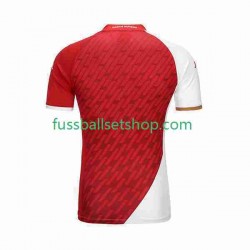 Günstige Fußball Trikotsatz AS Monaco Herren Heimtrikot 2023-2024 Kurzarm