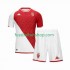 Günstige Fußball Trikotsatz AS Monaco Kinder Heimtrikot 2023-2024 Kurzarm