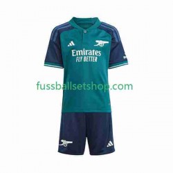 Günstige Fußball Trikotsatz Arsenal Kinder Ausweichtrikot 2023-2024 Kurzarm