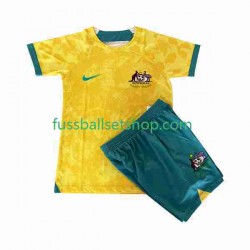 Günstige Fußball Trikotsatz Australien Kinder Heimtrikot 2022 Kurzarm