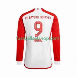 Günstige Fußball Trikotsatz FC Bayern München Harry Kane 9 Herren Heimtrikot 2023-2024 Langarm