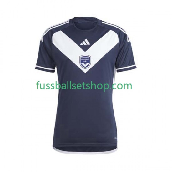 Günstige Fußball Trikotsatz Bordeaux Herren Heimtrikot 2023-2024 Kurzarm