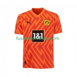 Günstige Fußball Trikotsatz Borussia Dortmund Torwart Herren Auswärtstrikot 2023-2024 Kurzarm