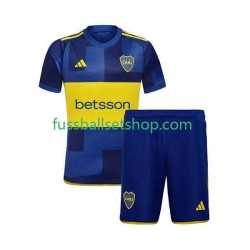 Günstige Fußball Trikotsatz Boca Juniors Kinder Heimtrikot 2023-2024 Kurzarm